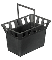 Корзина для дождеприемника пластиковая 300х300 мм Gidrolica черная