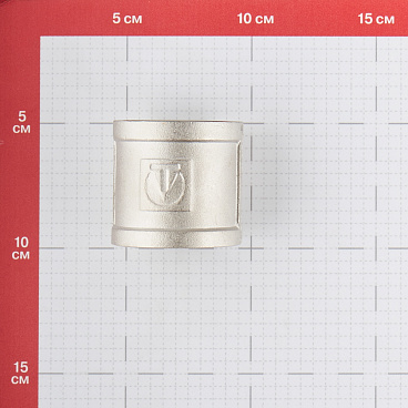 Муфта Valtec 1 1/4 ВР(г) х 1 1/4 ВР(г) латунная (VTr.270.N.0007)