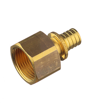 Соединитель прямой Stout 16 мм х 3/4 ВР(г) латунный (SFA-0002-001634)