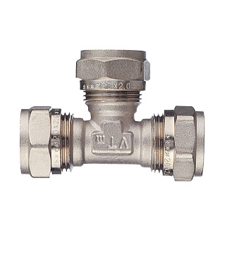 Тройник VALTEC (VTm.331.N.202020) 20 обж(ц) х 20 обж(ц) х 20 обж(ц)