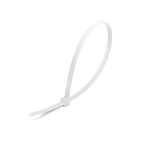 Стяжка кабельная Fortisflex НСС EasyFix 250х3,6 мм полиамидная белая (100 шт.) (84803)