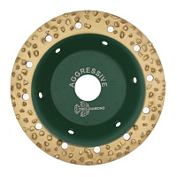 Диск шлифовальный Trio-Diamond Grand Aggressive d125 мм P8-10 на винтовом креплении плоский