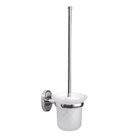 Ершик для унитаза Haiba HB1910 подвесной стекло/металл хром (541176)