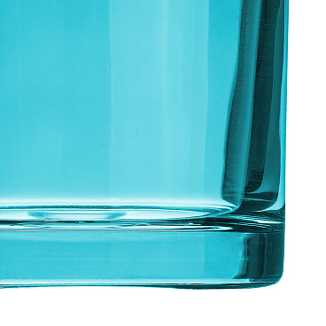 Стакан для ванной Moroshka Bright Colors настольный стекло бирюзовый (917-312-02)