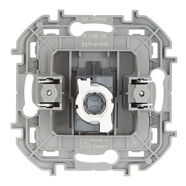 Розетка компьютерная Legrand Inspiria встраиваемая антрацит RJ45 (673828)