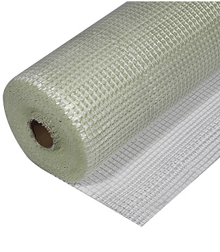 Сетка фасадная стеклотканевая ячейка 10х10 мм 1х50 м 130 г/кв.м КМ