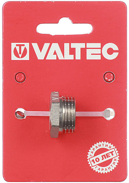 Футорка Valtec 1/2 НР(ш) х 3/8 ВР(г) латунная (VTr.581.N.0403)