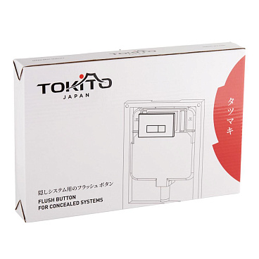 Клавиша смыва для инсталляций Tokito Tatsumaki брашированное золото (TOK-TATSUMAKI-SQ-GB)