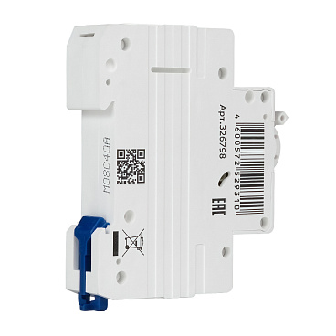 Автоматический выключатель модульный КЭАЗ OptiDin BM63 1P 40А тип C 4,5 кА 230/400 В (326798)