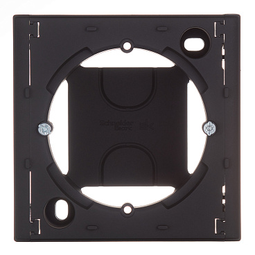 Коробка монтажная Systeme Electric AtlasDesign накладная карбон (ATN001000)