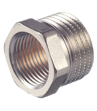 Футорка Stout 1/2 НР(ш) х 3/8 ВР(г) латунная (SFT-0029-001238)