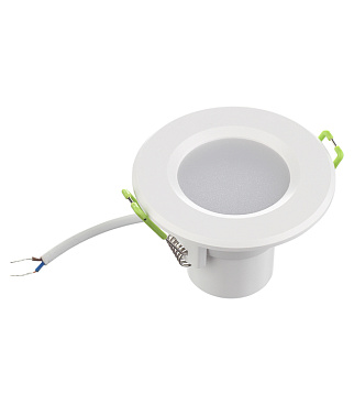 Светильник встраиваемый светодиодный белый 5 Вт 3000К IP44 Navigator ДВО (94820)