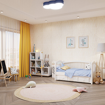 Обои бумажные Саратовские обои Lite Color С6-Д 431-05 (0,53х10 м)