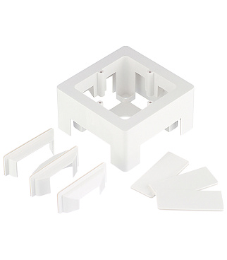 Коробка монтажная для кабель-канала DKC Viva белая 2 модуля (10123)