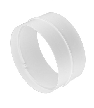 Соединитель для круглых воздуховодов Era пластиковый d125 мм