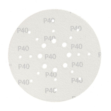 Диск шлифовальный КМ Purple d225 мм P40 на липучку бумажная основа (5 шт.)