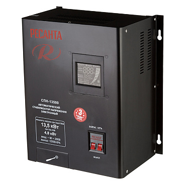 Стабилизатор напряжения Ресанта СПН-13500 однофазный 220 В 13,5 кВт навесной