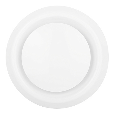 Анемостат приточно-вытяжной регулируемый Era с фланцем и стопорным кольцом d160 мм белый