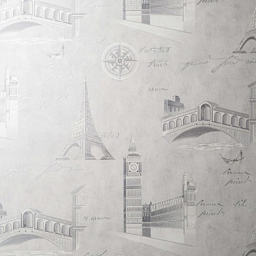 Обои компакт-винил на флизелиновой основе Palitra Life Travel Wall PL72406-41 (1,06х10,05 м)