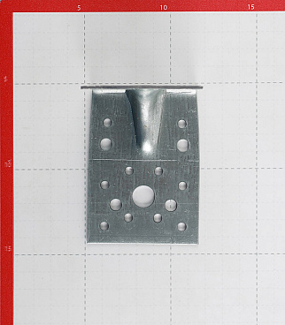 Уголок крепежный усиленный оцинкованный 90х90х65х2 мм