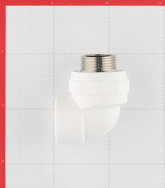 Угол полипропиленовый Valtec 32 мм х 1 НР(ш) (VTp.753.0.03206)