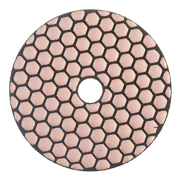 Круг алмазный шлифовальный по камню Trio-Diamond New line гибкий d100 мм P400 для сухого шлифования