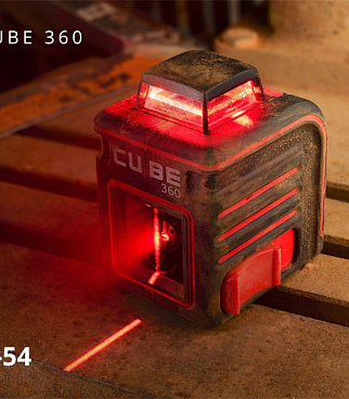 Уровень лазерный Ada Cube 360 Professional Edition (А00445) со штативом