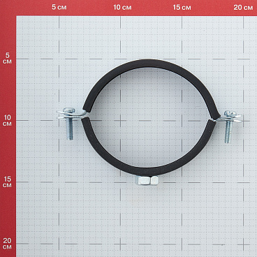 Хомут сантехнический 3" 87-94 мм оцинкованная сталь (10 шт.)