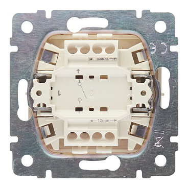 Выключатель Legrand Valena одноклавишный встраиваемый слоновая кость (695600)