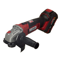 Шлифмашина угловая аккумуляторная Зубр УШМ-18-125-41 18 В 4Ач Li-Ion d125 мм 1 АКБ и ЗУ