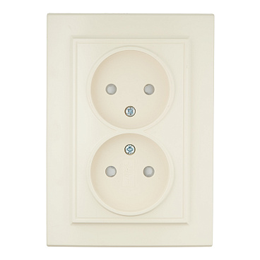 Розетка EKF Минск встраиваемая бежевая (ERR10-102-200)