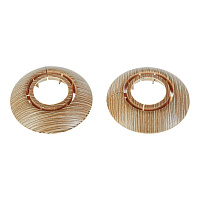 Обвод для труб ПВХ декоративный Идеал 25-34 мм дуб рустик (2 шт.)