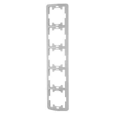 Рамка Makel Mimoza пятиместная белая (22059)