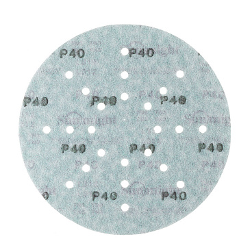 Диск шлифовальный Sunmight Film L312T d225 мм P40 на липучку пленочная основа (25 шт.) (53503)