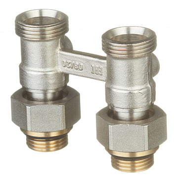 Узел нижнего подключения 1/2 НР(ш) х 3/4 EK для радиатора (01050101/INS202HVSx)