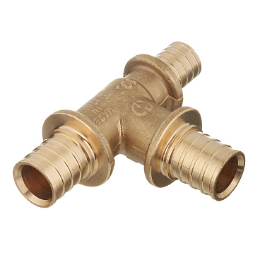 Тройник Stout 20 х 20 х 16 мм латунный (SFA-0014-202016)
