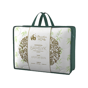 Одеяло легкое евро бамбук Волшебная Ночь (738236)