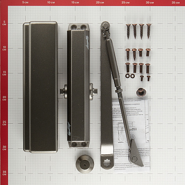 Доводчик дверной Lavelly (80-120 кг) бронза