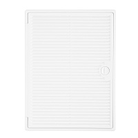 Люк ревизионный Era Декофот пластиковый 300х400 мм накладной с решеткой