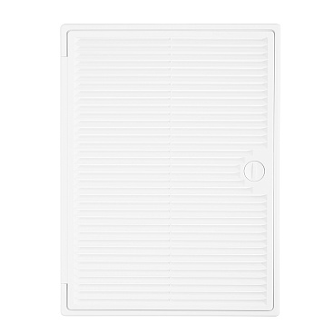 Люк ревизионный Era Декофот пластиковый 300х400 мм накладной с решеткой