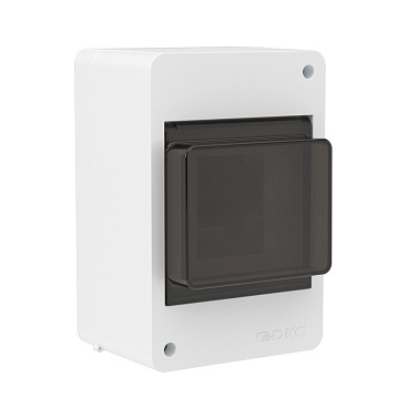 Щит распределительный навесной DKC Frame ЩРН-П пластиковый IP40 140,3х93,8х86,2 мм 4 модуля непрозрачная дверь