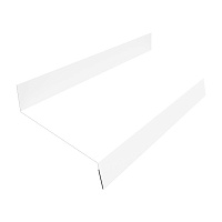 Отлив 100х2000 мм белый RAL 9003