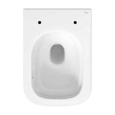 Унитаз подвесной Corsa Deco TX Tornado безободковый с сиденьем дюропласт микролифт смыв торнадо (WHTX500QT)