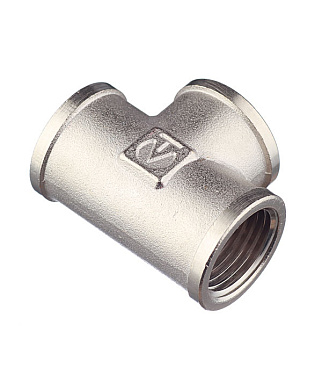 Тройник Valtec 1/2 ВР(г) х 1/2 ВР(г) х 1/2 ВР(г) латунный (VTr.130.N.0004)