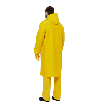 Плащ влагозащитный унисекс полиэстер Delta Plus 56-58 (XL) рост 180-188 см зеленый/желтый (MA305VEXG2/MA305JAXG2)