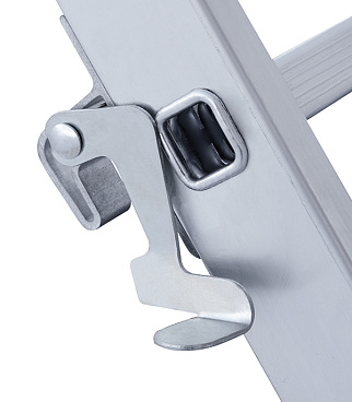 Лестница алюминиевая трансформер двухсекционная 8 ступеней Новая высота бытовая