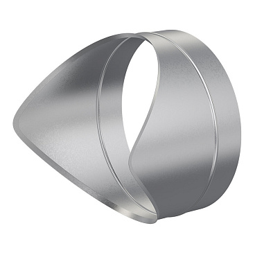 Врезка для круглых воздуховодов d315х315 мм оцинкованная