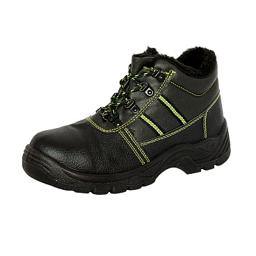 Ботинки рабочие искусственный мех размер 40 черные Мистраль Аскет (129160)