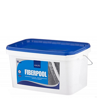 Гидроизоляция латексная Kesto Фиберпул 14 кг