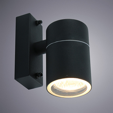 Светильник садово-парковый настенный Arte Lamp Mistero GU10 35 Вт IP44 (A3302AL-1BK)